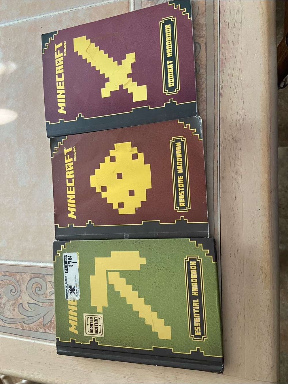 Minecraft books- Set of 3